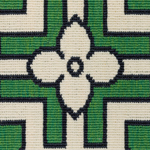 Oriental Weavers Havana Ivory/Green Indoor/Outdoor Area Rug - Vibrant 3'3" X 5' Design For Year-round Style Ivory,Green Polypropylene Hhav01100152st