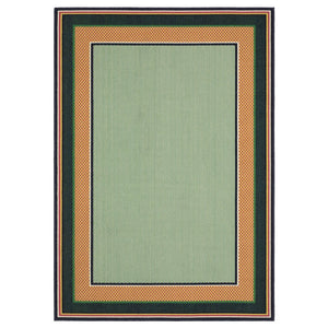 Oriental Weavers  Green,Navy Polypropylene Hhav03300390st