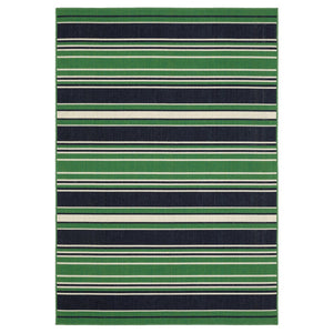 Oriental Weavers  Green,Navy Polypropylene Hhav05100152st