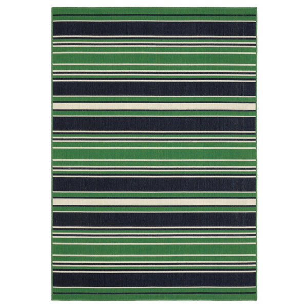 Oriental Weavers  Green,Navy Polypropylene Hhav05100152st