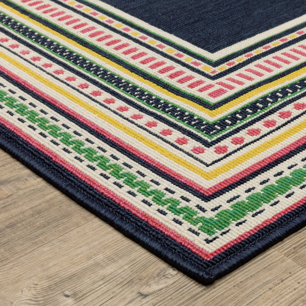 Oriental Weavers  Navy,Multi Polypropylene Hhav06300390st