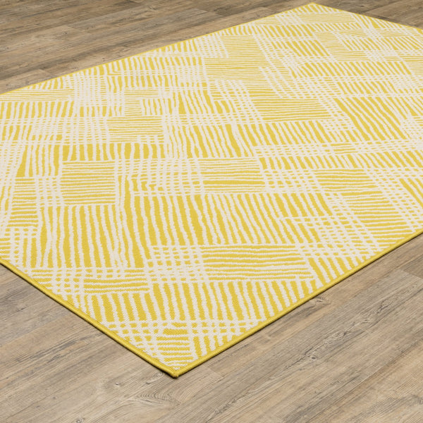 Oriental Weavers  Yellow,Ivory Polypropylene Hhav08200280st