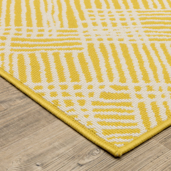 Oriental Weavers  Yellow,Ivory Polypropylene Hhav08240305st