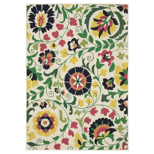 Oriental Weavers  Ivory,Multi Polypropylene Hhav10300390st