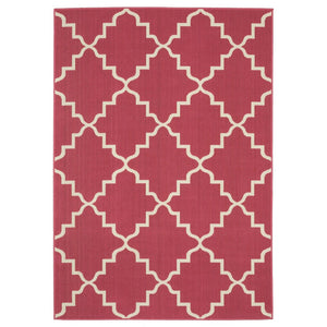 Oriental Weavers  Pink,Ivory Polypropylene Hhav11055220st