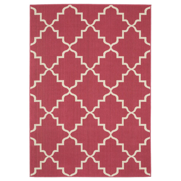 Oriental Weavers  Pink,Ivory Polypropylene Hhav11055220st