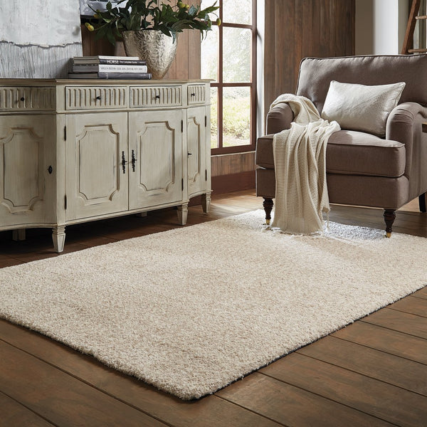 Oriental Weavers Heavenly Indoor Area Rug By  - Luxuriously Soft, Handmade Comfort For Any Room Ivory Polyester H73402091152st