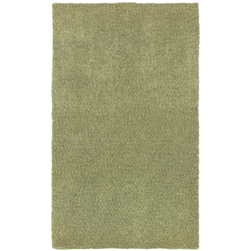 Oriental Weavers Heavenly Handmade Indoor Area Rug - Luxuriously Soft, Cozy Comfort For Stylish Home Interiors Green Polyester H73403152213st