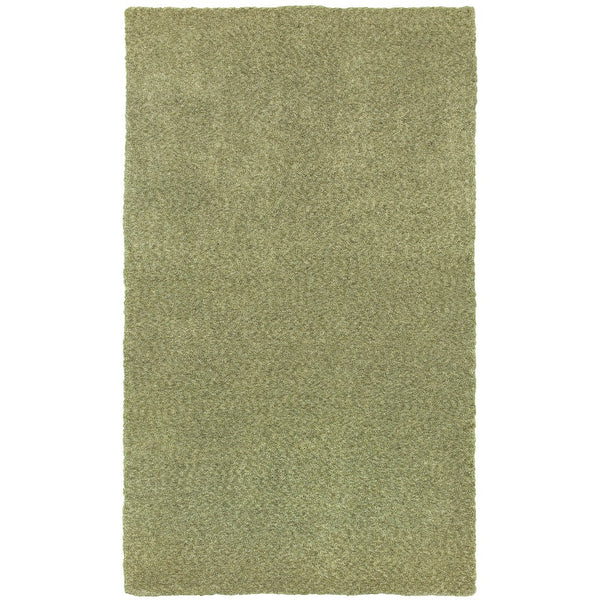 Oriental Weavers Heavenly Handmade Indoor Area Rug - Luxuriously Soft, Cozy Comfort For Stylish Home Interiors Green Polyester H73403152213st