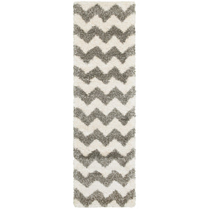 Oriental Weavers Henderson Luxurious Shag Area Rug In Neutral Charcoal And Ivory With Soft Geometric Patterns Grey,Ivory Polypropylene H625w9068230st