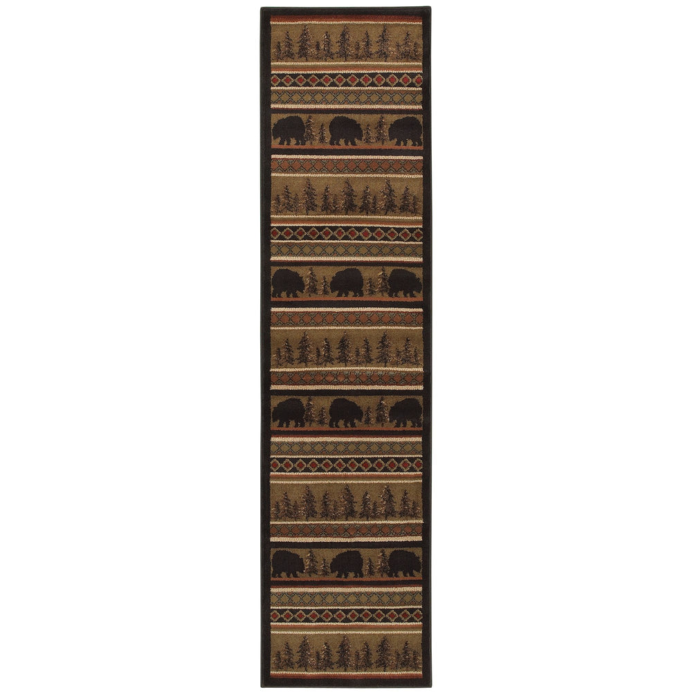 Oriental Weavers Hudson Indoor Area Rug - Affordable Elegance With Rich Style And Modern Colorways For Any Room Black,Beige Polypropylene H1066a058100st