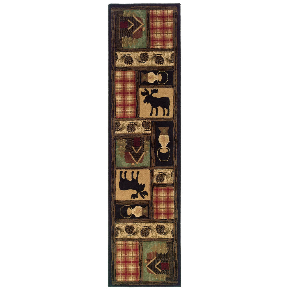 Oriental Weavers Hudson Indoor Area Rug – Affordable Elegance With Modern Colors For Your Home Décor Needs Brown,Red Polypropylene H1067a058230st