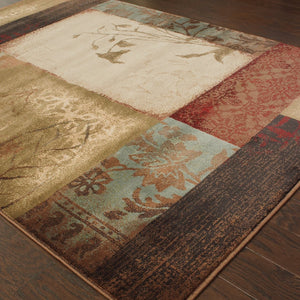 Oriental Weavers Hudson Indoor Area Rug - Affordable Elegance With Modern Colorways And Sophisticated Style Beige,Green Polypropylene H040a1160230st