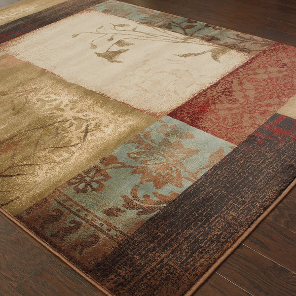 Oriental Weavers Hudson Indoor Area Rug - Affordable Elegance With Modern Colorways And Sophisticated Style Beige,Green Polypropylene H040a1160230st