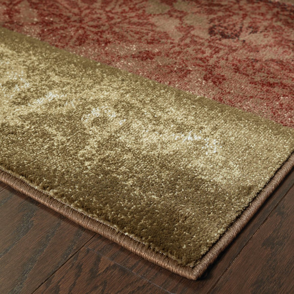 Oriental Weavers Hudson Indoor Area Rug - Affordable Elegance With Modern Colorways And Sophisticated Style Beige,Green Polypropylene H040a1160230st