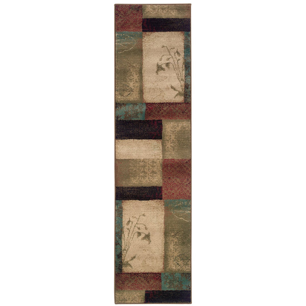 Oriental Weavers Hudson Indoor Area Rug - Affordable Elegance With Modern Colorways And Sophisticated Style Beige,Green Polypropylene H040a1058230st