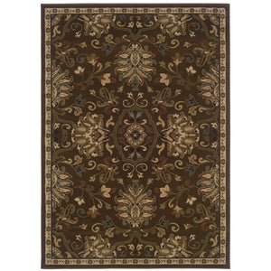 Oriental Weavers Hudson Elegant Indoor Area Rug - Sophisticated Style And Modern Design For Your Home Décor Needs Green,Beige Polypropylene H042h1305396st