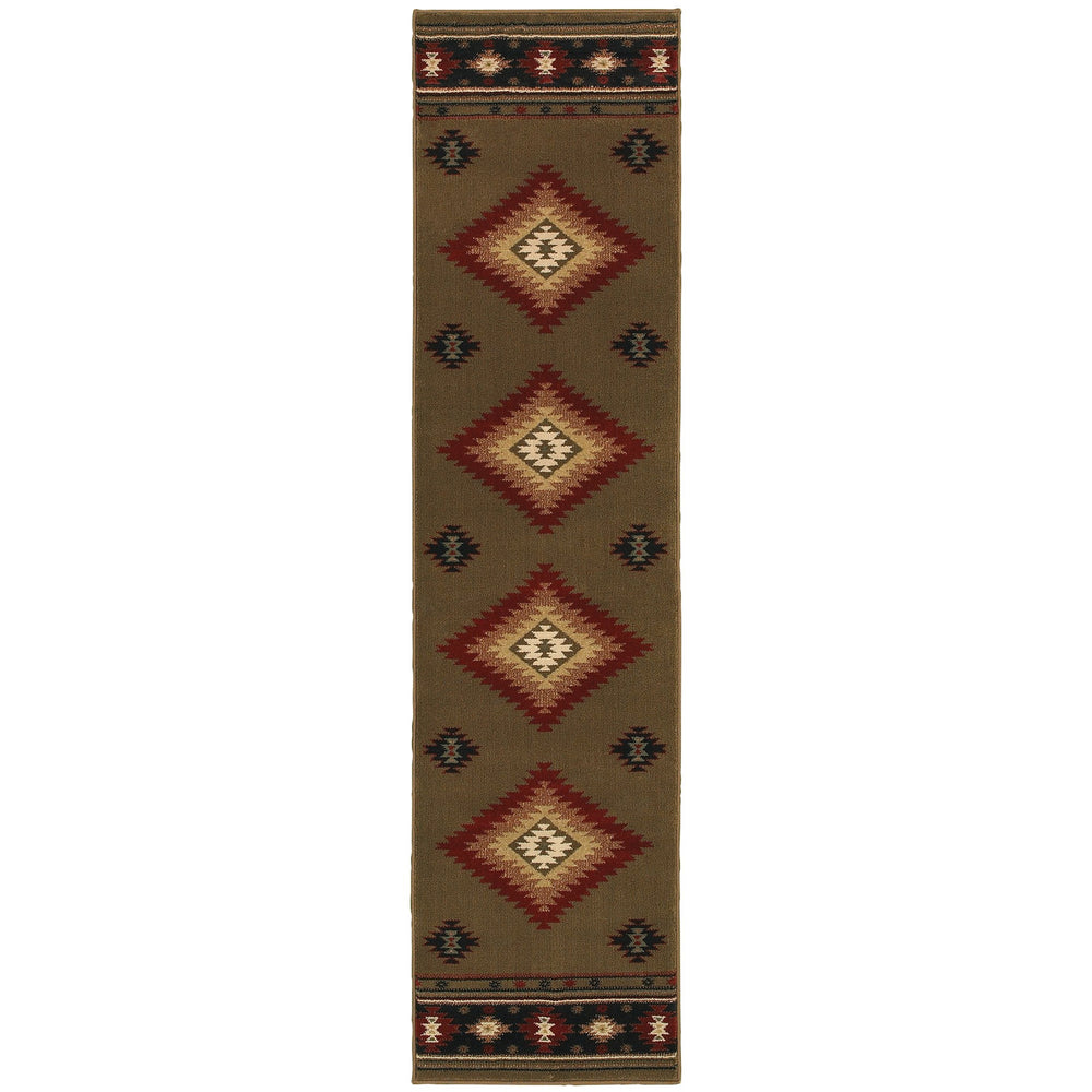 Oriental Weavers Hudson Indoor Area Rug – Affordable Elegance With Modern Colorways For Timeless Style And Comfort Green,Red Polypropylene H087j1117165st