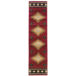 Oriental Weavers Hudson Indoor Area Rug - Affordable Elegance With Sophisticated Designs In Modern Colorways Red,Green Polypropylene H087k1058230st