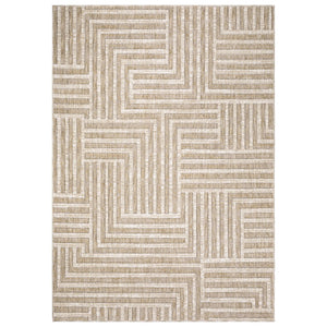 Oriental Weavers Hunter Beige/Ivory Indoor Area Rug - Luxurious Softness, Modern Design, And Versatile Elegance For Any Space Beige,Ivory Polyester Hhnt03068230st
