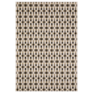 Oriental Weavers Hunter Indoor Area Rug - Elegant Multi-level Texture In Stunning Neutral Tones For Modern Spaces Black,Gold Polyester Hhnt05200290st