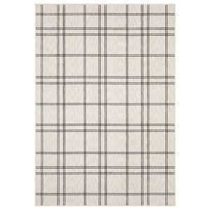 Oriental Weavers Hunter Beige And Black Indoor Area Rug - Elegant, Soft, And Versatile Modern Geometric Design Beige,Black Polyester Hhnt07300390st