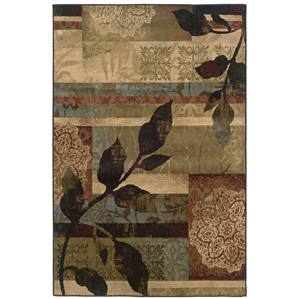 Oriental Weavers Huntington Indoor Area Rug - Rich Colors And Textured Accents For Stylish Home Décor Enhancement Ivory,Green Polypropylene H1983a240305st