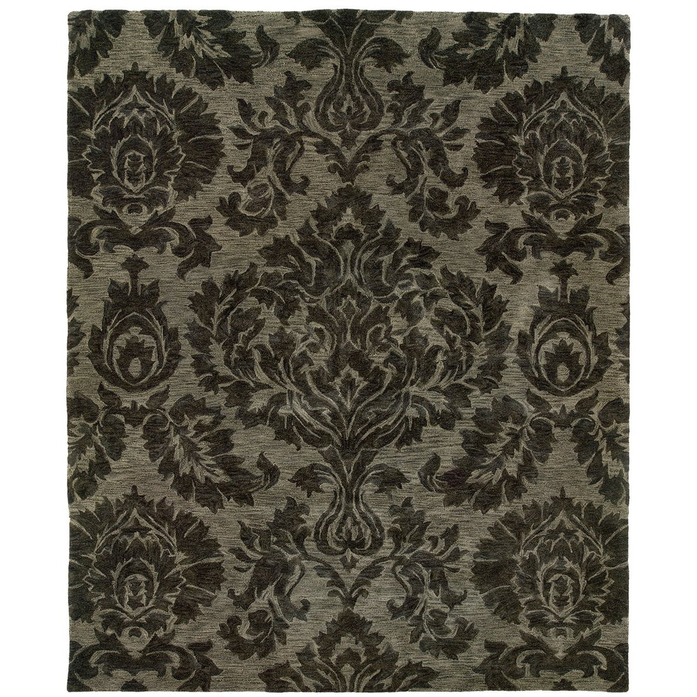 Oriental Weavers Huntley Handcrafted Indoor Area Rug - Luxurious Wool, Traditional Meets Modern Elegance For Your Home Grey Wool H19108282404st