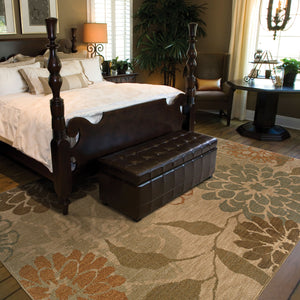 Oriental Weavers Infinity Indoor Area Rug - Elegant Traditional & Transitional Design With Luxurious High-end Appeal Beige,Green Nylon I1134a300390st