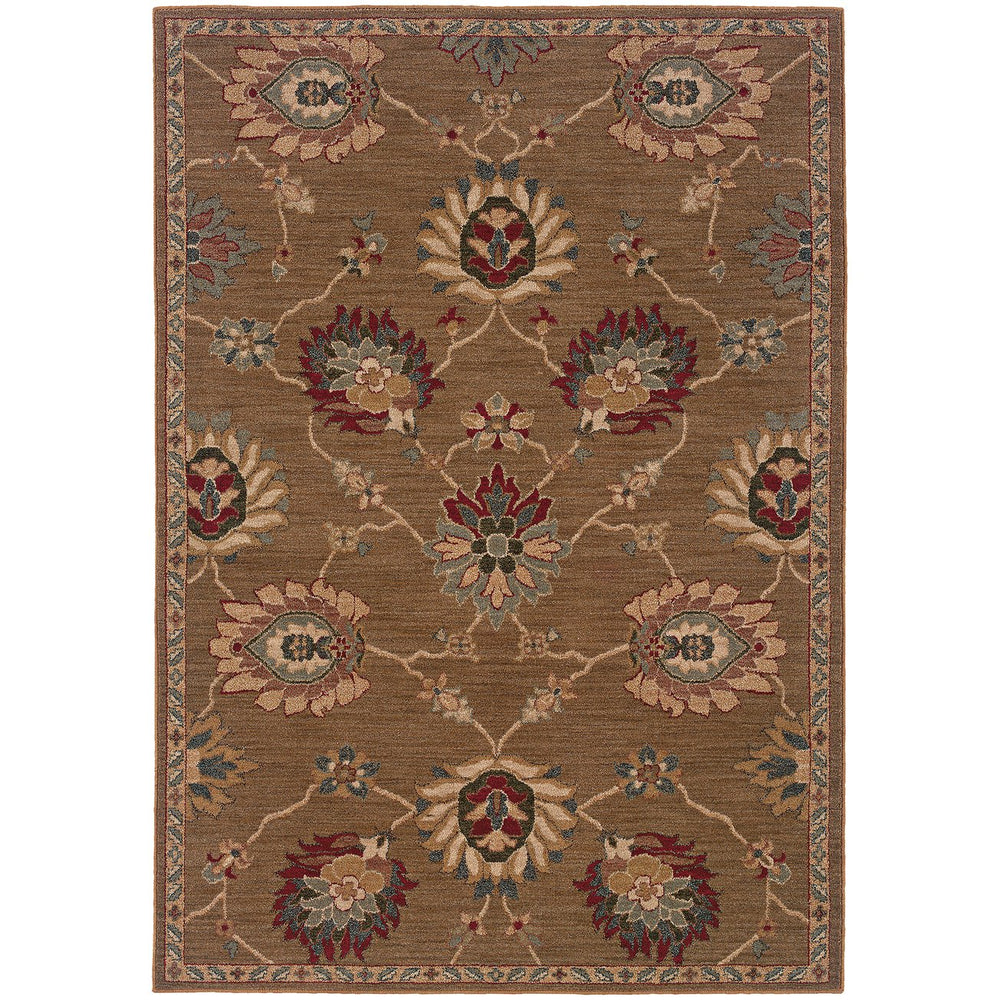 Oriental Weavers Infinity Indoor Area Rug - Elegant Traditional Design With Rich Colors And Luxurious Feel For Homes Brown,Beige Nylon I2227d300390st