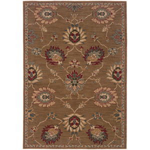 Oriental Weavers Infinity Indoor Area Rug - Elegant Traditional Design With Rich Colors And Luxurious Feel For Homes Brown,Beige Nylon I2227d300390st