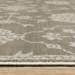 Oriental Weavers Intrigue Indoor Area Rug - Traditional Multi-tonal Patterns In Blues, Grays, And Warm Accents Grey,Light Grey Polyester Iint01068230st
