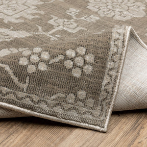 Oriental Weavers Intrigue Indoor Area Rug - Traditional Multi-tonal Patterns In Blues, Grays, And Warm Accents Grey,Light Grey Polyester Iint01068230st