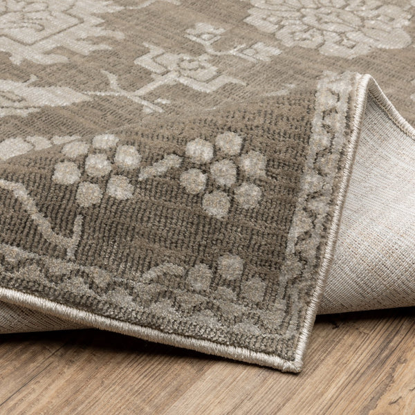 Oriental Weavers Intrigue Indoor Area Rug - Traditional Multi-tonal Patterns In Blues, Grays, And Warm Accents Grey,Light Grey Polyester Iint01068230st