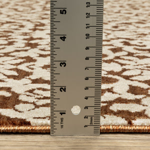 Oriental Weavers Intrigue Indoor Area Rug - Luxurious Multi-tonal Design With Soft Texture For Any Home Decor Rust,Beige Polyester Iint02300390st