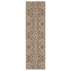 Oriental Weavers Intrigue Indoor Area Rug - Luxurious Multi-tonal Design With Soft Texture For Any Home Decor Rust,Beige Polyester Iint02068230st