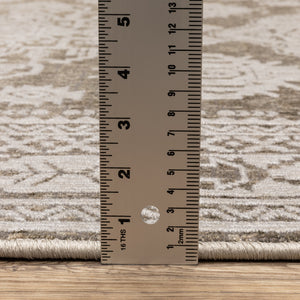 Oriental Weavers Intrigue Indoor Area Rug - Luxurious Multi-tonal Design With Soft Texture For Elegant Home Décor Grey,Grey Polyester Iint06240330st