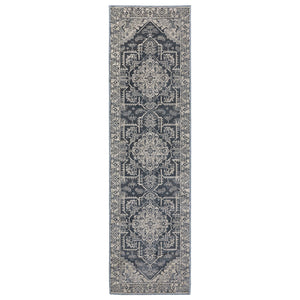 Oriental Weavers Intrigue Indoor Area Rug - Traditional Multi-tonal Design With Soft Texture, Made In The Usa Blue,Grey Polyester Iint07068230st