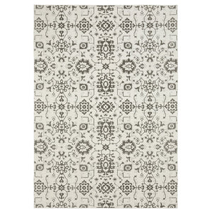 Oriental Weavers Intrigue Indoor Area Rug - Elegant Traditional Design In Multi-tonal Blues And Grays, Soft Texture Ivory,Grey Polyester Iint08160230st