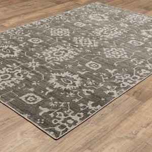 Oriental Weavers Intrigue Indoor Area Rug – Elegant Traditional Design With Soft Texture For Cozy Home Décor Grey,Ivory Polyester Iint09200290st