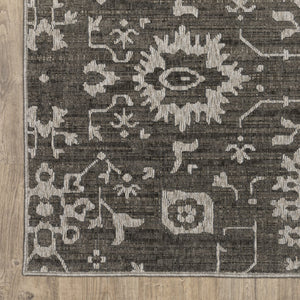 Oriental Weavers Intrigue Indoor Area Rug – Elegant Traditional Design With Soft Texture For Cozy Home Décor Grey,Ivory Polyester Iint09200290st