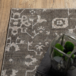 Oriental Weavers Intrigue Indoor Area Rug – Elegant Traditional Design With Soft Texture For Cozy Home Décor Grey,Ivory Polyester Iint09200290st