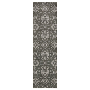 Oriental Weavers Intrigue Indoor Area Rug – Elegant Traditional Design With Soft Texture For Cozy Home Décor Grey,Ivory Polyester Iint09068230st