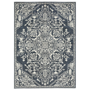Oriental Weavers Intrigue Indoor Area Rug - Traditional Patterns In Multi-tonal Blues And Grays For Elegant Décor Blue,Ivory Polyester Iint10300390st