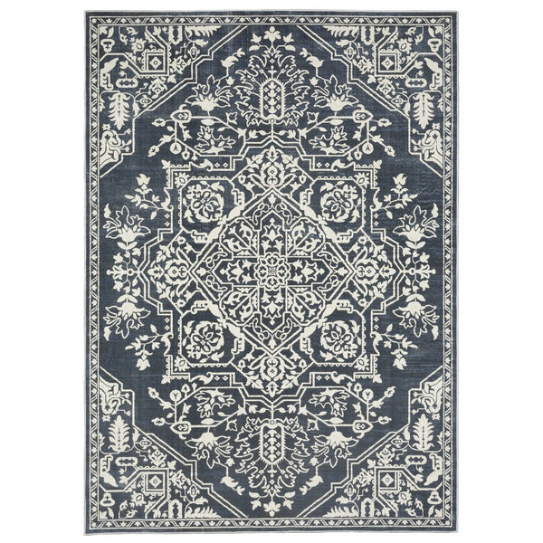 Oriental Weavers Intrigue Indoor Area Rug - Traditional Patterns In Multi-tonal Blues And Grays For Elegant Décor Blue,Ivory Polyester Iint10300390st