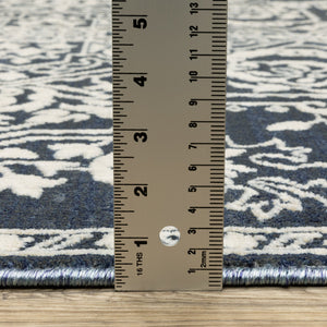 Oriental Weavers Intrigue Indoor Area Rug - Traditional Patterns In Multi-tonal Blues And Grays For Elegant Décor Blue,Ivory Polyester Iint10300390st