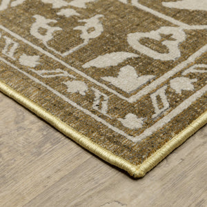 Oriental Weavers Intrigue Indoor Area Rug - Traditional Patterns In Multi-tonal Blues And Grays For Elegant Spaces Gold,Beige Polyester Iint11240330st