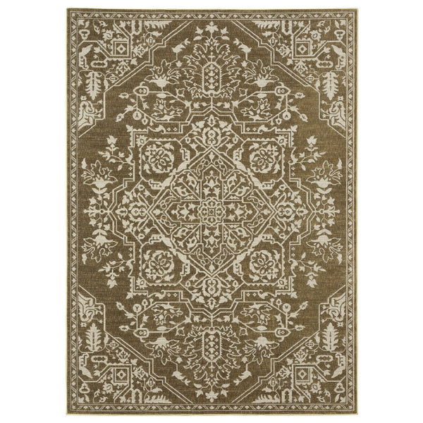 Oriental Weavers Intrigue Indoor Area Rug - Traditional Patterns In Multi-tonal Blues And Grays For Elegant Spaces Gold,Beige Polyester Iint11240330st
