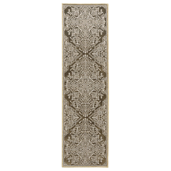 Oriental Weavers Intrigue Indoor Area Rug - Traditional Patterns In Multi-tonal Blues And Grays For Elegant Spaces Gold,Beige Polyester Iint11068230st