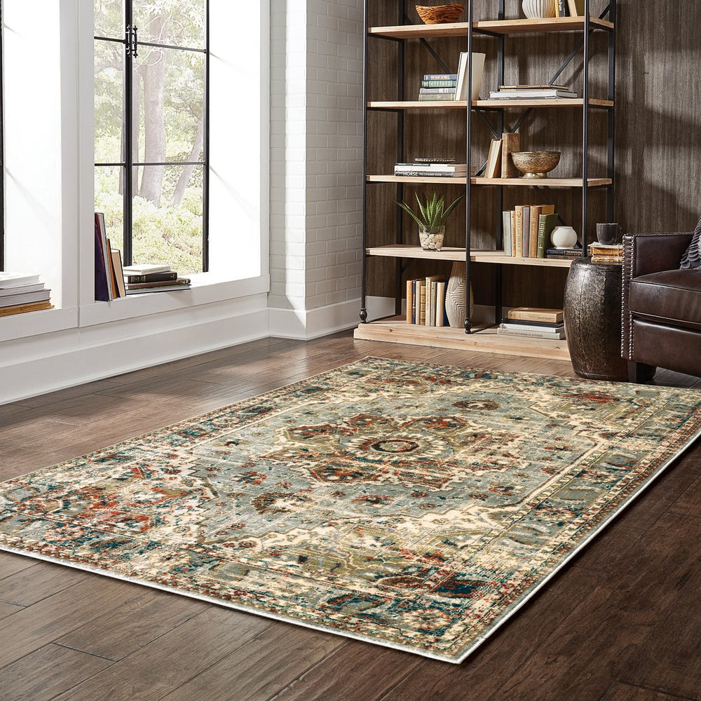 Oriental Weavers Juliette Indoor Area Rug - Vintage-inspired Design With Warm Neutrals And Persian Patterns For Any Décor Grey,Rust Polypropylene J205e3160220st